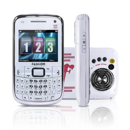 Celular Q9 3chip Mp15 MP12 MP10 Tv Bluetooth Java 2gb Mp3